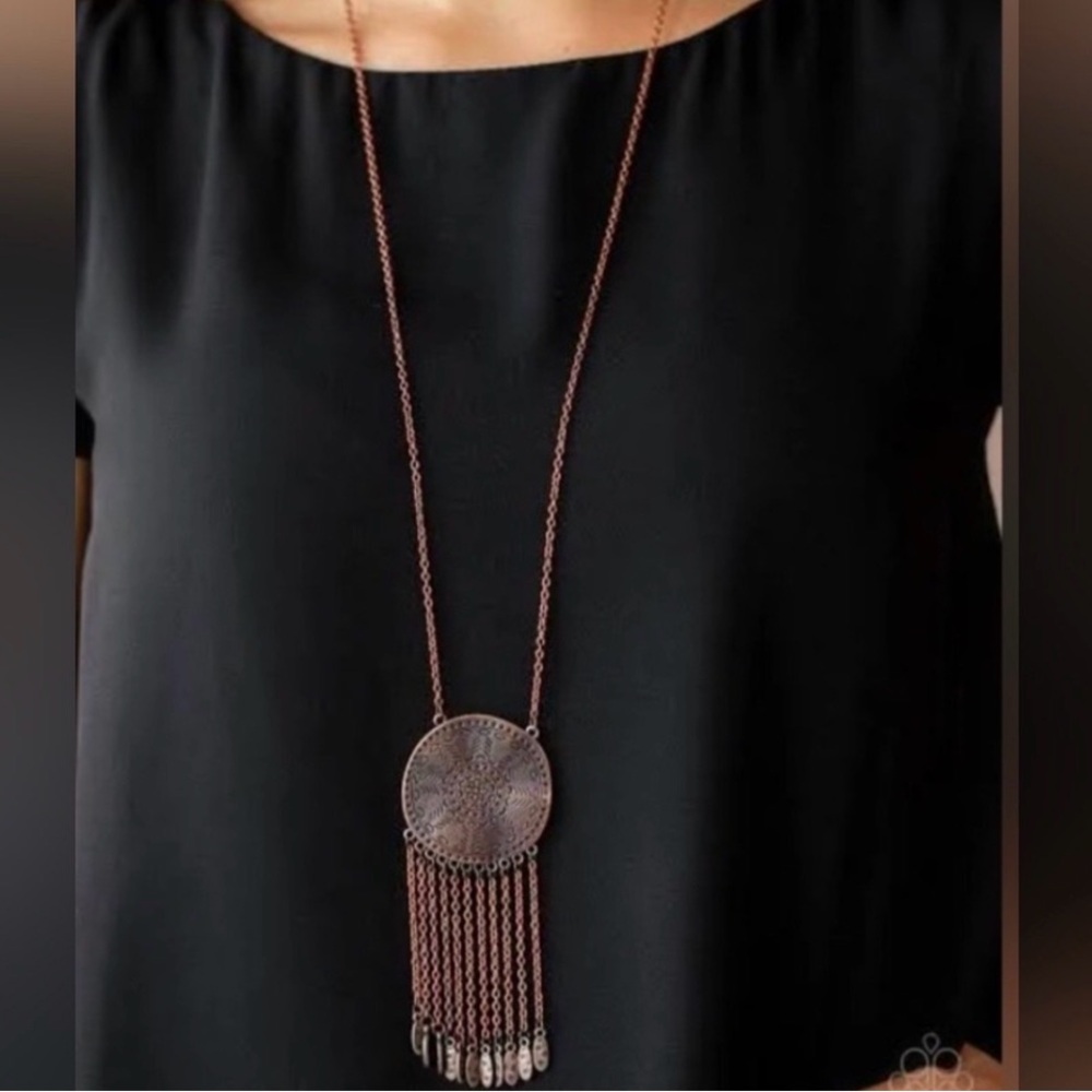 Nature's Melody Copper Necklace